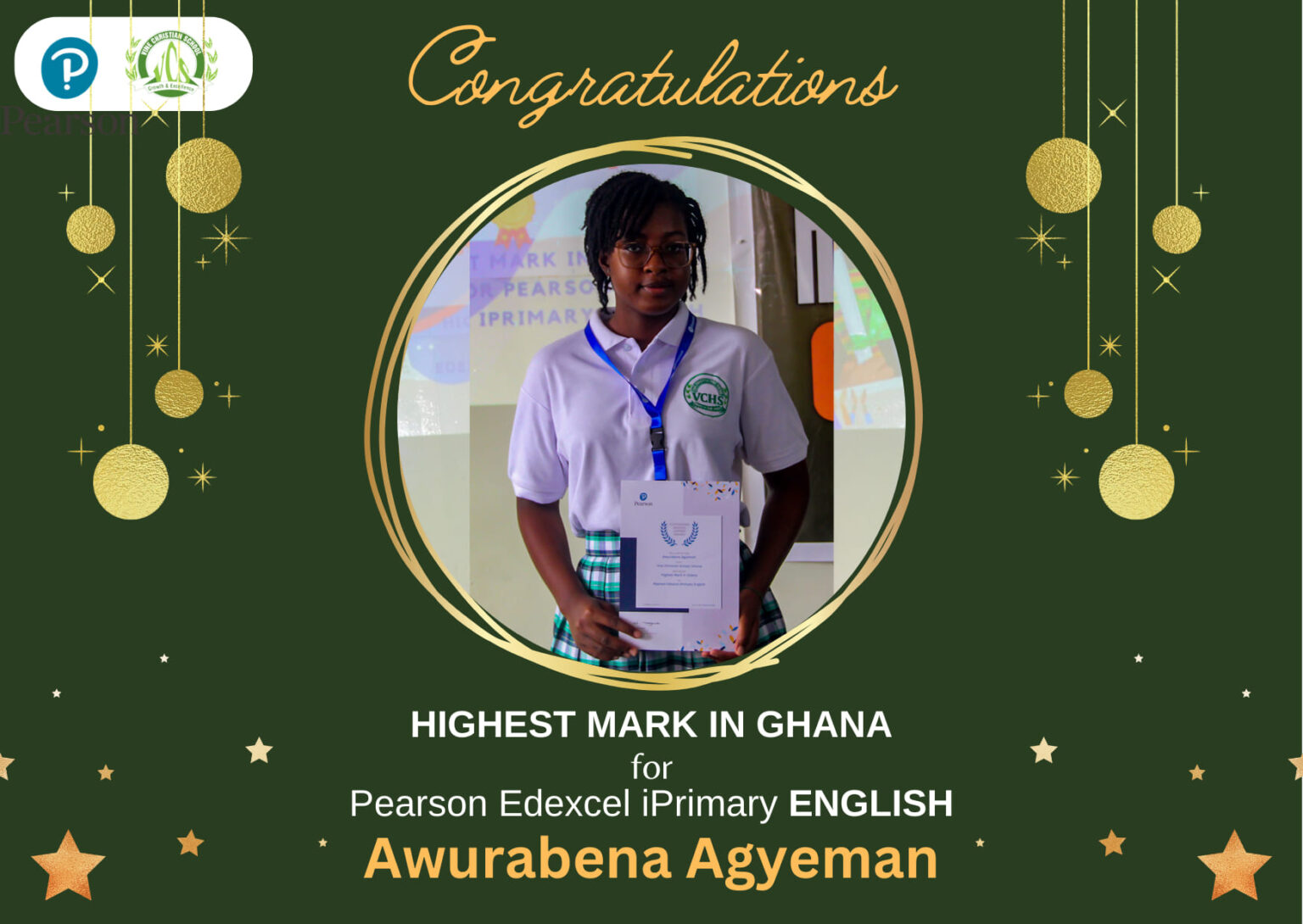 Celebrating Ewurabena s Outstanding Achievement As She Secures The Celebrating ewurabena s outstanding achievement as she secures the
